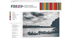 Desktop Screenshot of fise.org.pl